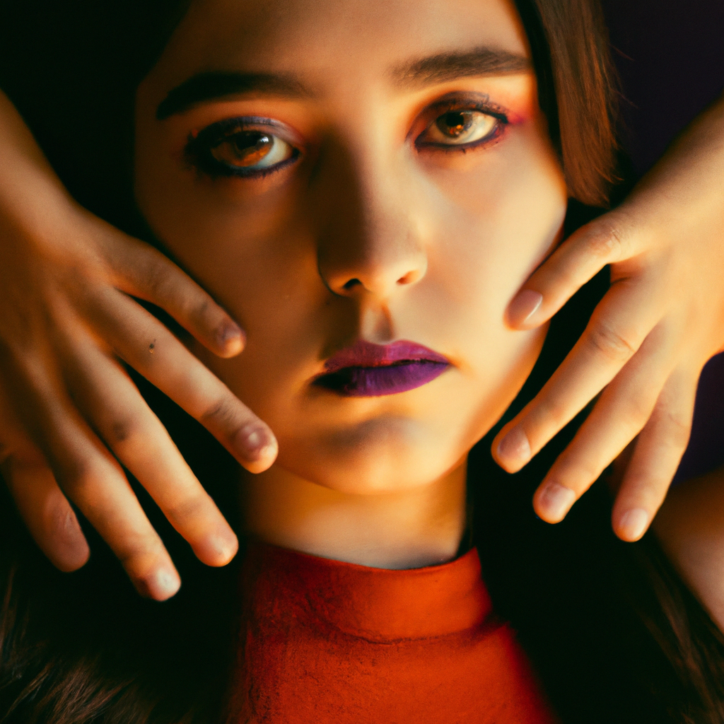 Retrato minimalista — muestra generada